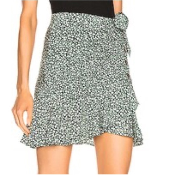 EUC VERONICA BEARD GIZELA BLOUSE & KAIA SKIRT SET IN FOREST GREEN - SIZE 8 - Picture 14 of 16